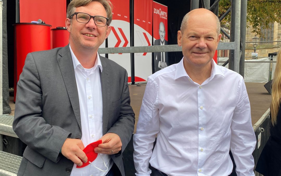 Pressestatement: Martin Rosemann gratuliert Olaf Scholz zur Kanzlerwahl